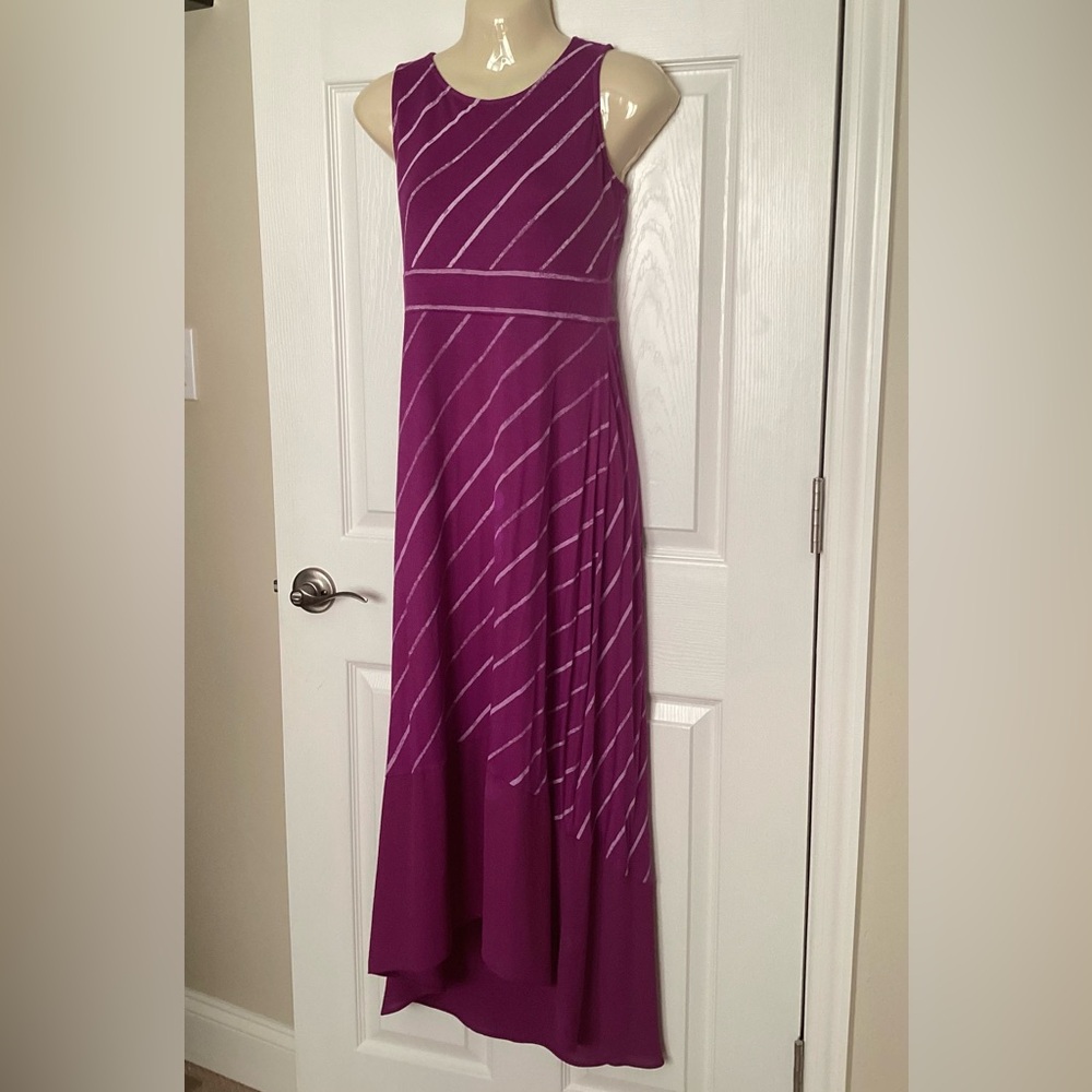 🌺 Apt. 9 Maxi Dress Magenta Sleeveless PS NWOT Petite S